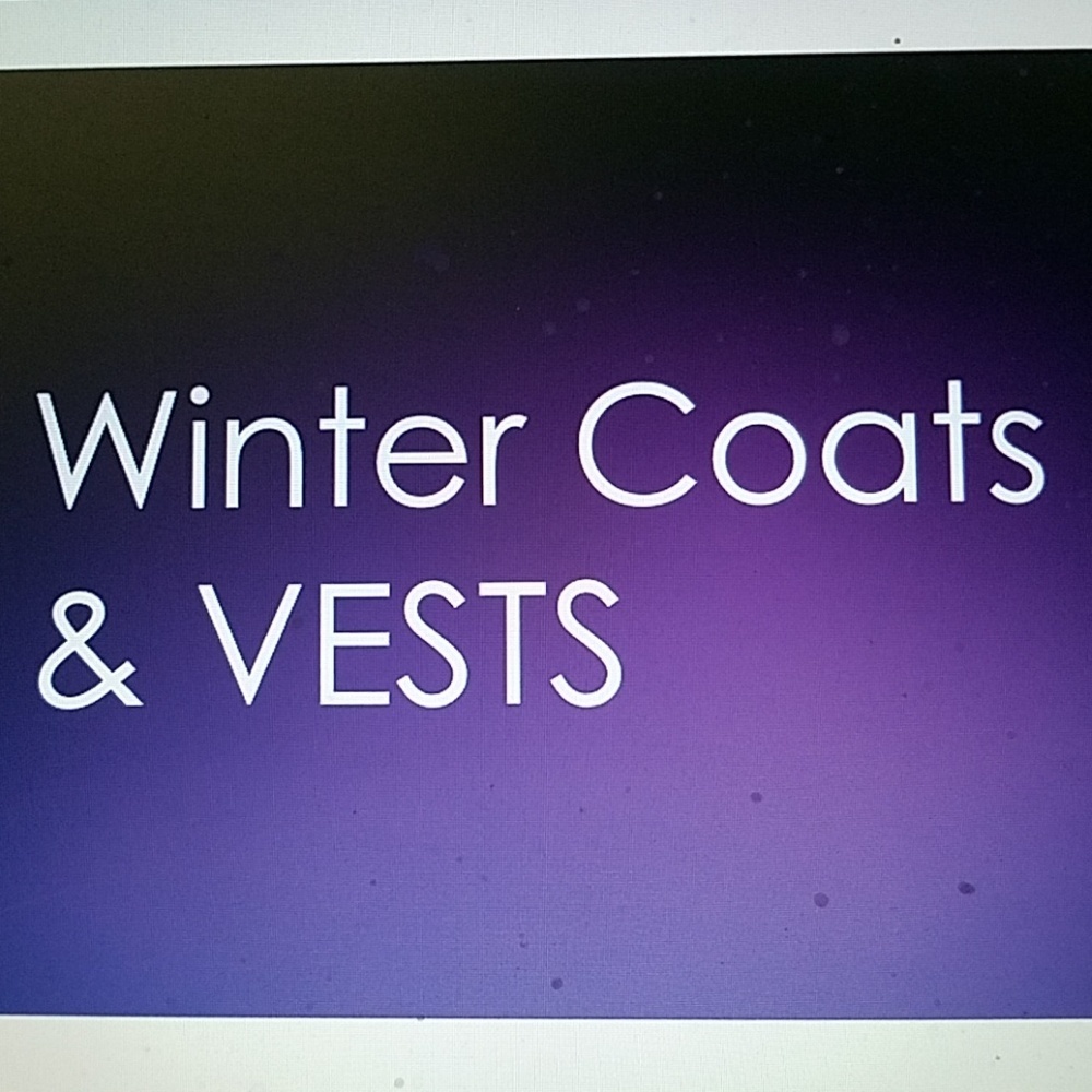 Winter coats & Vests